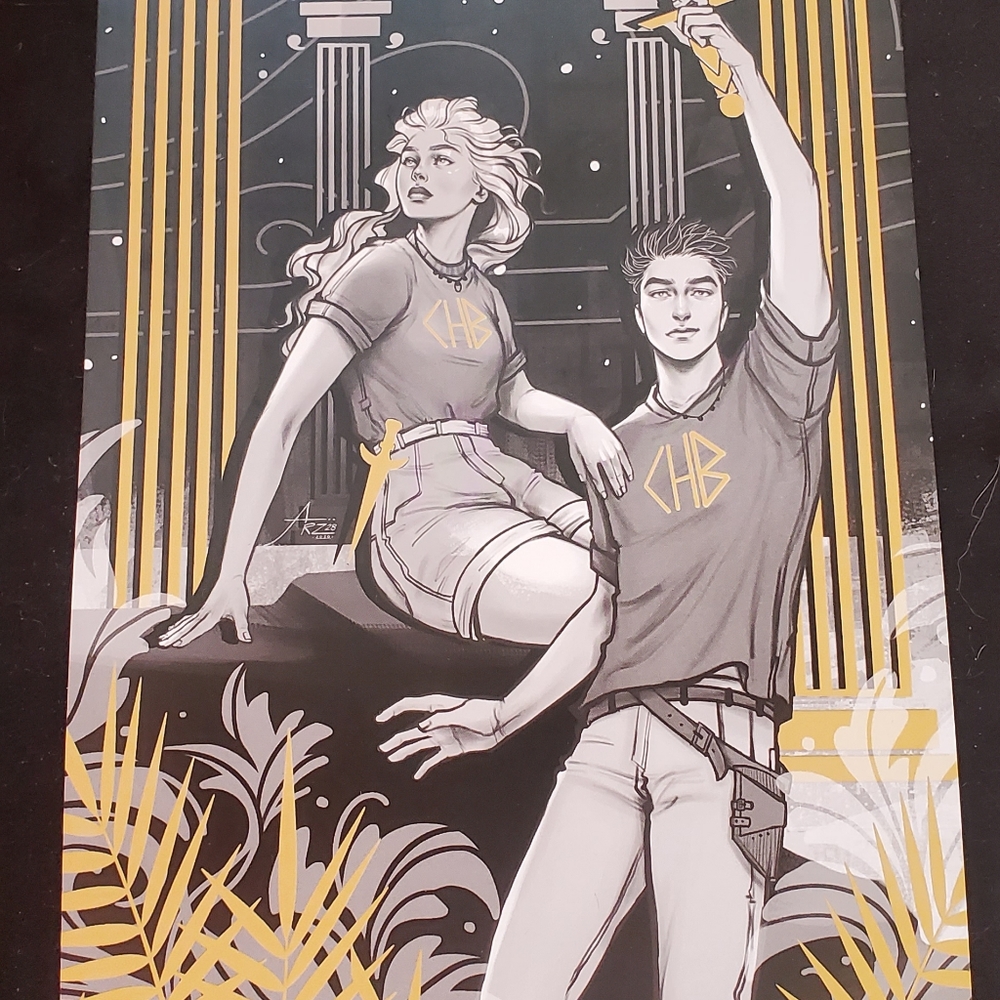 Fairyloot Exclusive Percy Jackson poster